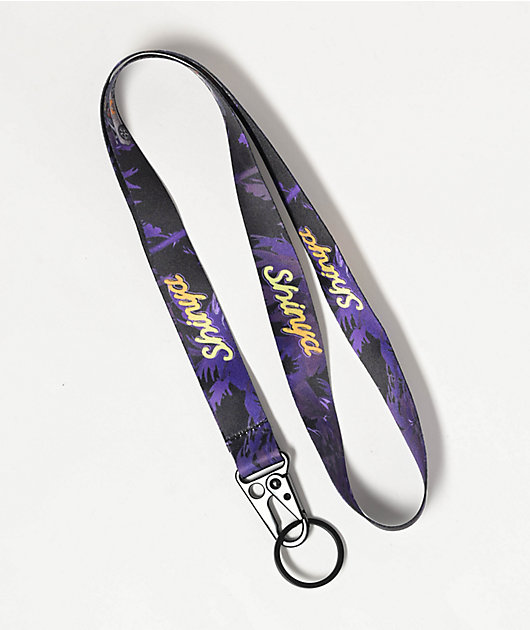 Shinya Car Meet Purple & Black Lanyard