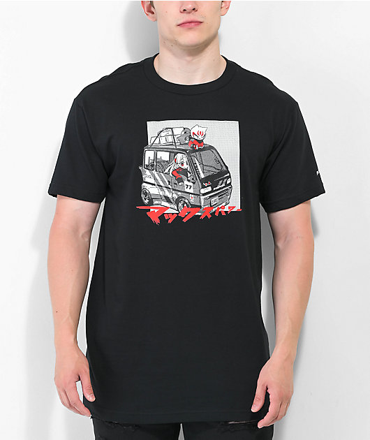 Shinya Kei camiseta negra