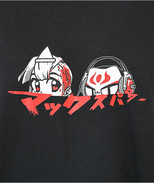 Shinya Max Power Black T-Shirt