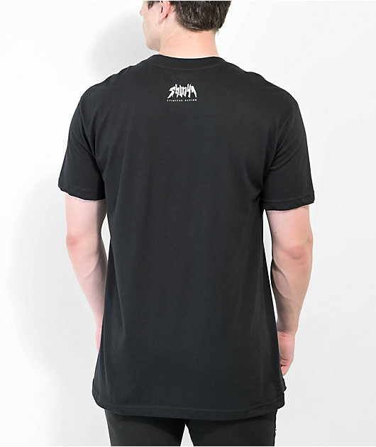 Shinya Max Power Black T-Shirt