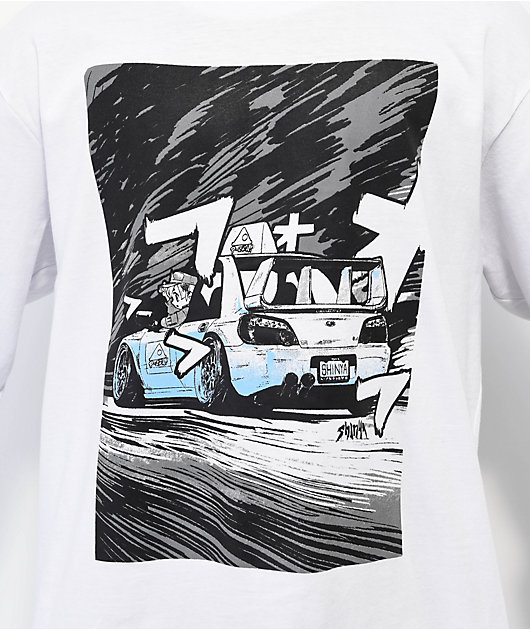 Shinya Spoiler White Long Sleeve T-Shirt