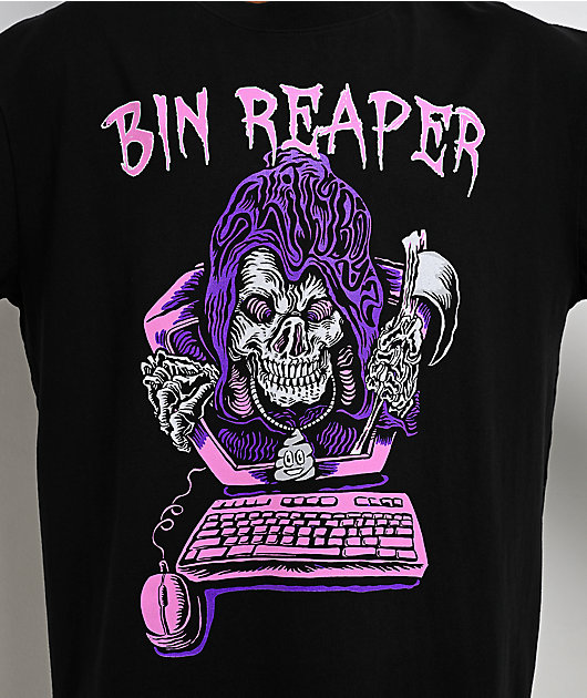 ShittyBoyz Dog Shit Militia BabyTron Bin Reaper Black Long Sleeve T-Shirt