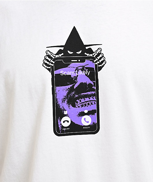 ShittyBoyz Dog Shit Militia BabyTron Scan Wizard White T-Shirt
