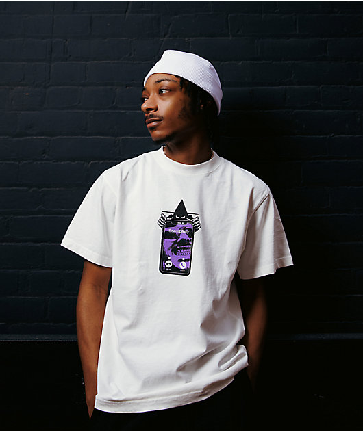 ShittyBoyz Dog Shit Militia BabyTron Scan Wizard White T-Shirt