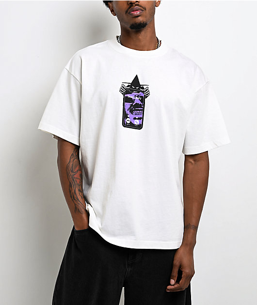 ShittyBoyz Dog Shit Militia BabyTron Scan Wizard White T-Shirt
