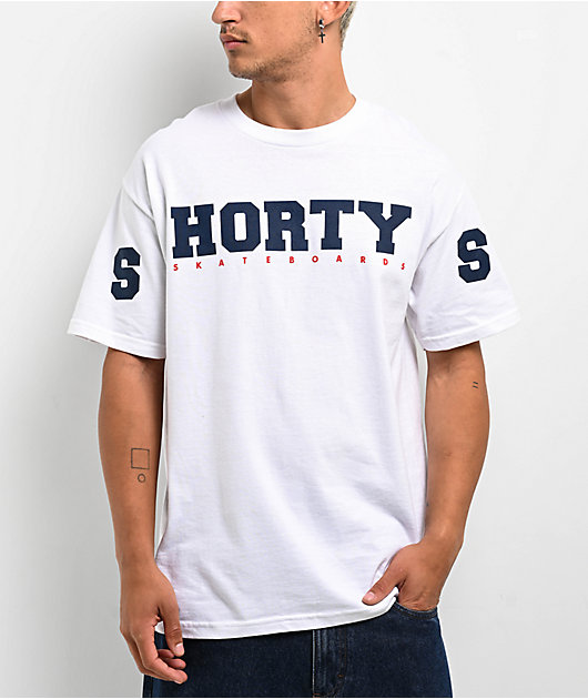 shorty's T-shirt ショーティーズ Shorty's S-HORTY-S White T-Shirt | Zumiez