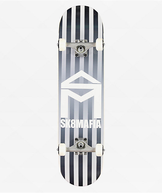 Sk8mafia House Logo Stripe 8.0" Skateboard Complete