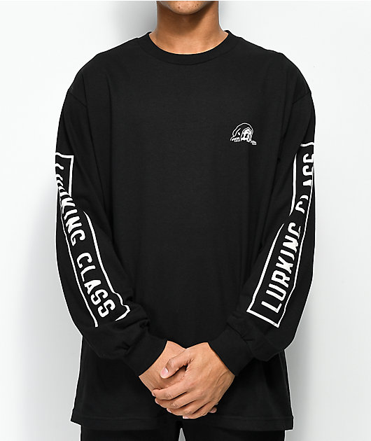 Lurking Class by Sketchy Tank Black Basketball Jersey