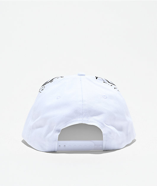 Skin Industries Apocalypse White Snapback Hat