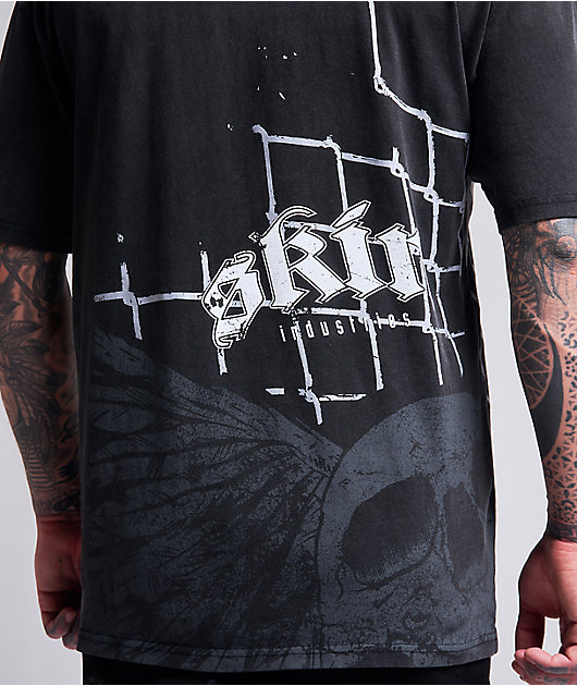 Skin Industries Reckoning Vintage Black T-Shirt