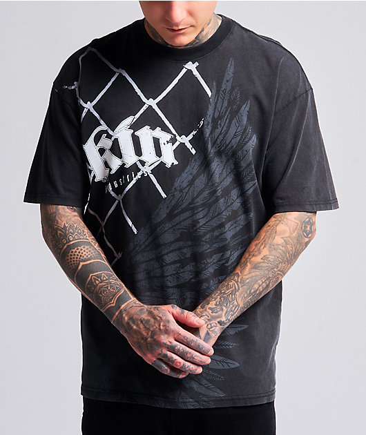 Skin Industries Reckoning Vintage Black T-Shirt