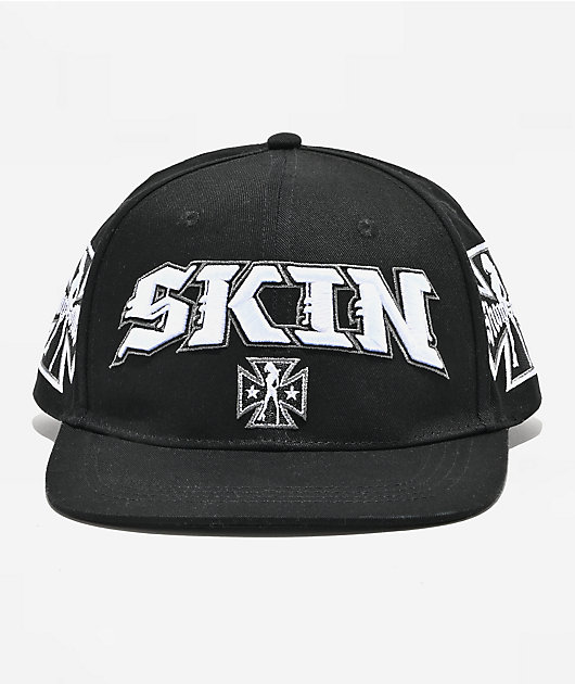 Skin Industries Rumbler Black Snapback Hat