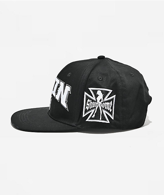 Skin Industries Rumbler Black Snapback Hat