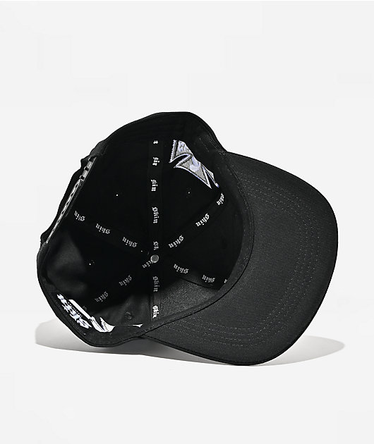 Skin Industries Rumbler Black Snapback Hat