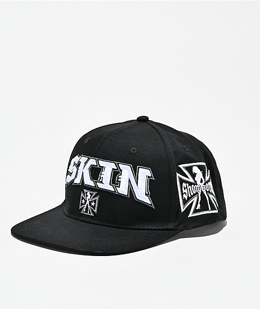 Skin Industries Rumbler Black Snapback Hat