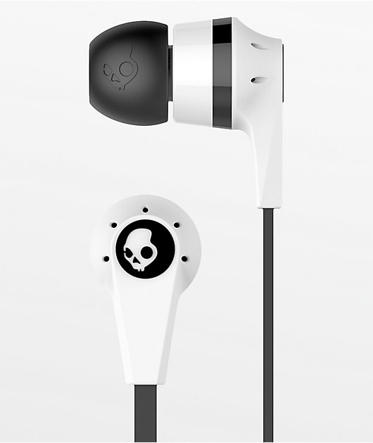 Skullcandy Ink'd 2.0 Mic'd White Earbuds