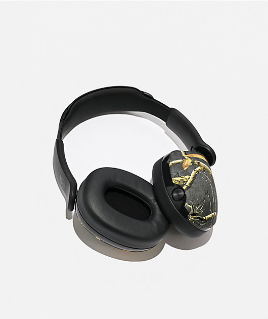 Skullcandy x Realtree Edge Hesh 360 Camo & Black Headphones | Zumiez