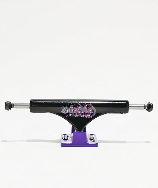 Slappy Bam ST1 Hollow 8.25" Black & Purple Skateboard Truck