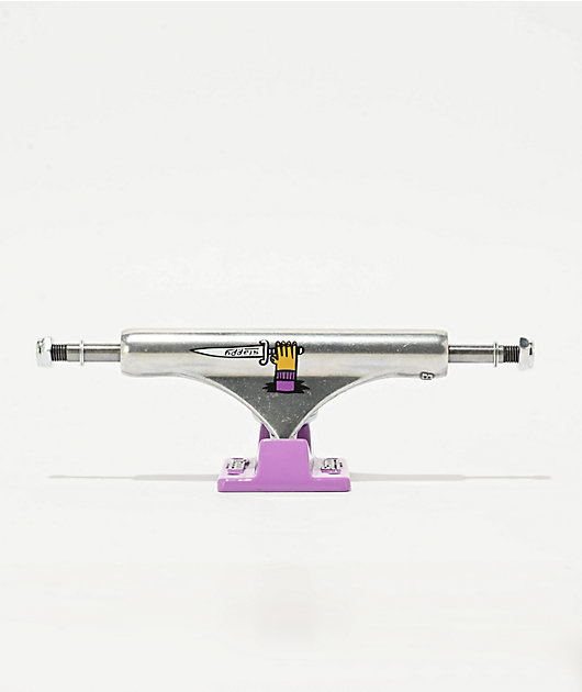 Slappy ST1 Dagger 8.0" Silver & Mauve Truck