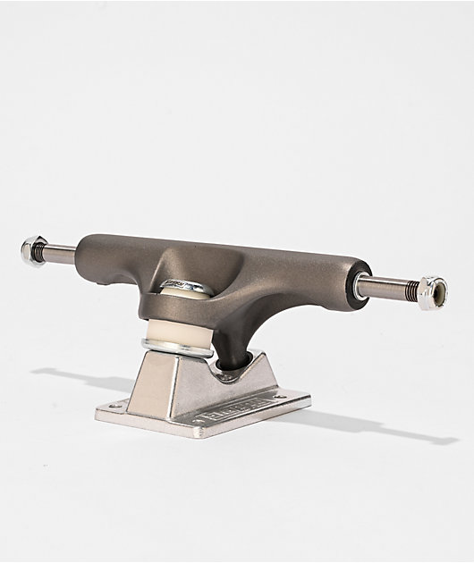 Paire De Trucks De Skateboard Slappy ST1 Inversé 8.5" - Argent Poli - Neuf