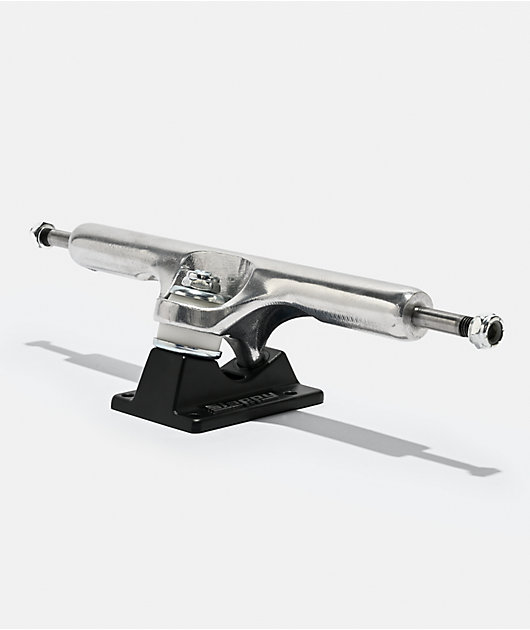 Slappy x Heroin ST1 Wide Boys Hollow 10.5" Silver & Black Truck