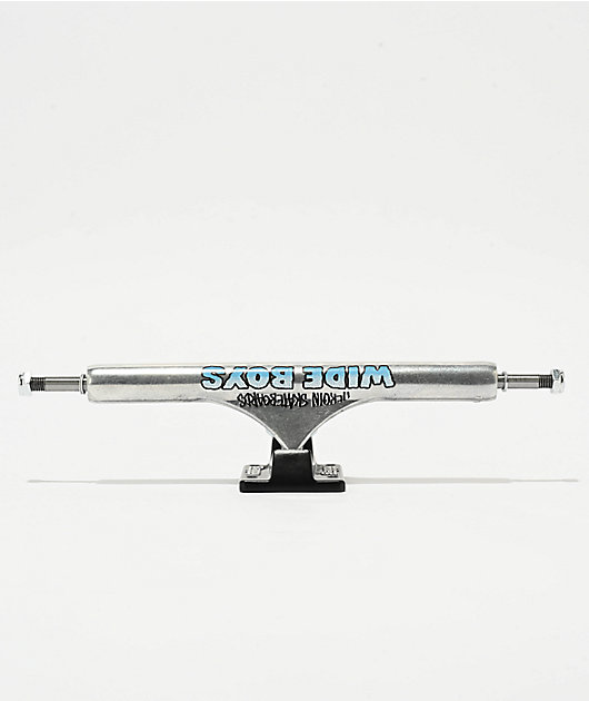 Slappy x Heroin ST1 Wide Boys Hollow 11.0" Silver & Black Truck