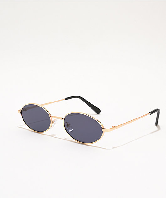 Slim Oval Sunglasses