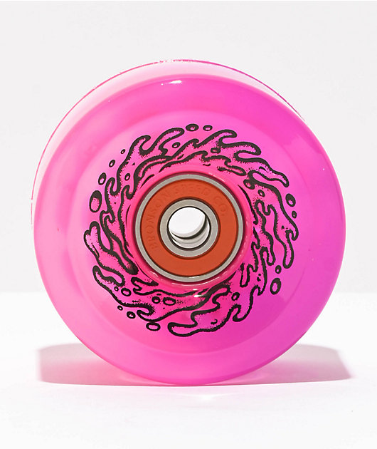 Slime Balls Light Ups 60mm 78a Pink & Purple Cruiser Wheels