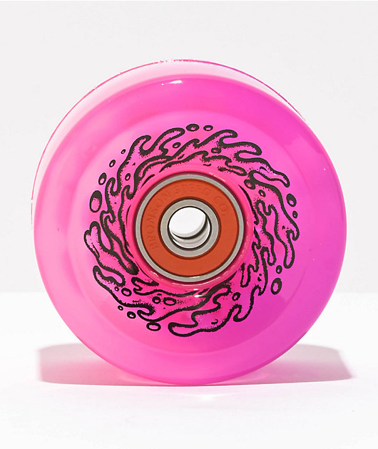 SLIME BALLS 60mm 78A ウィール Slime Balls Light Ups 60mm 78a Pink & Purple Cruiser Wheels