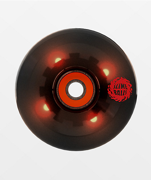 Slime Balls Light Ups LED Prayer Candle 66mm 78a Amber Cruiser Skateboard Wheels