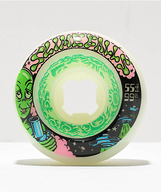 Santa Cruz Slime Balls Saucers 55mm 95A White - CalStreets