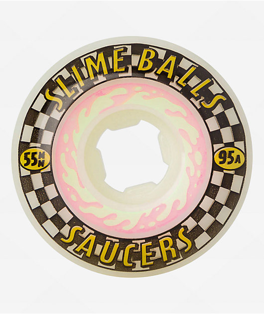 Slime Balls Saucers 55mm 95a Skateboard Wheels | Zumiez