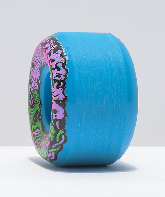 Slime Balls Vomit Mini II 53mm 99a Blue Skateboard Wheels