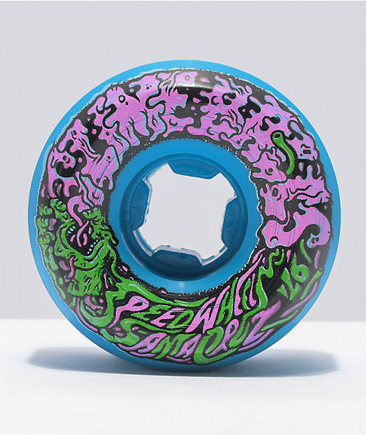 Slime Balls Vomit Mini II 53mm 99a Blue Skateboard Wheels