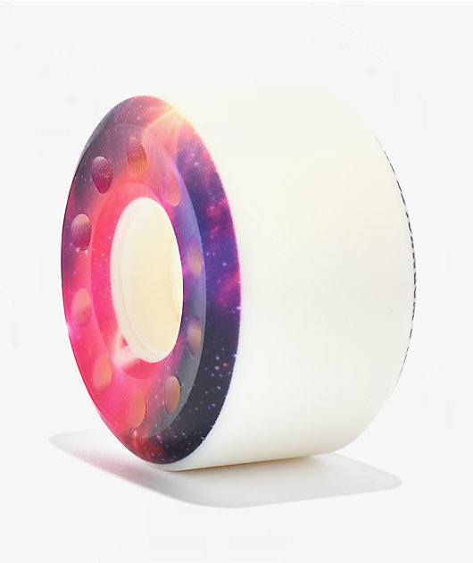 Slime Balls Worm Holes 58mm 97a White Skateboard Wheels