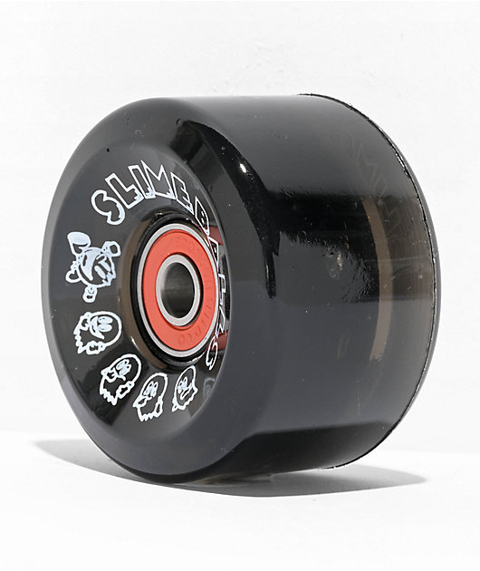 Slime Balls x Pac-Man Light Ups 60mm 78a Black Cruiser Skateboard Wheels
