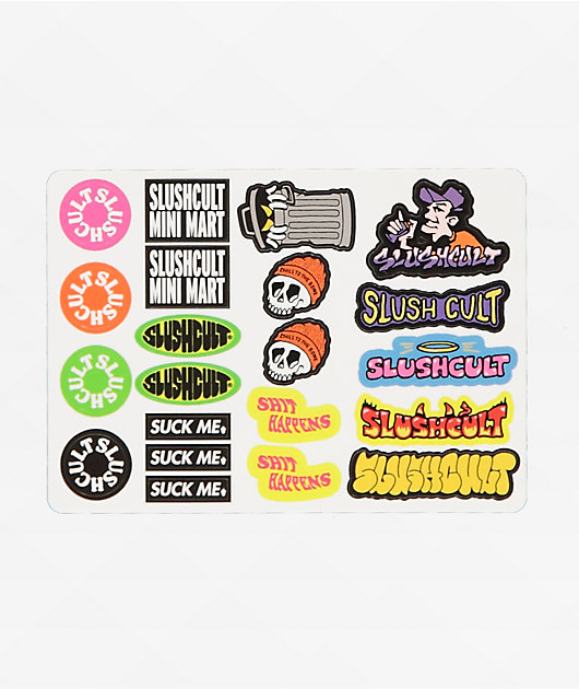 Slushcult Mini Sticker Sheet
