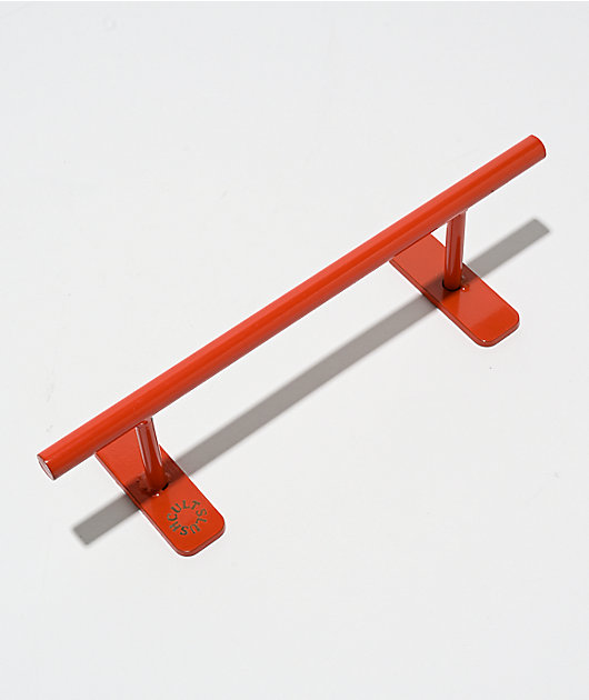 Slushcult Orange Fingerboard Grind Rail