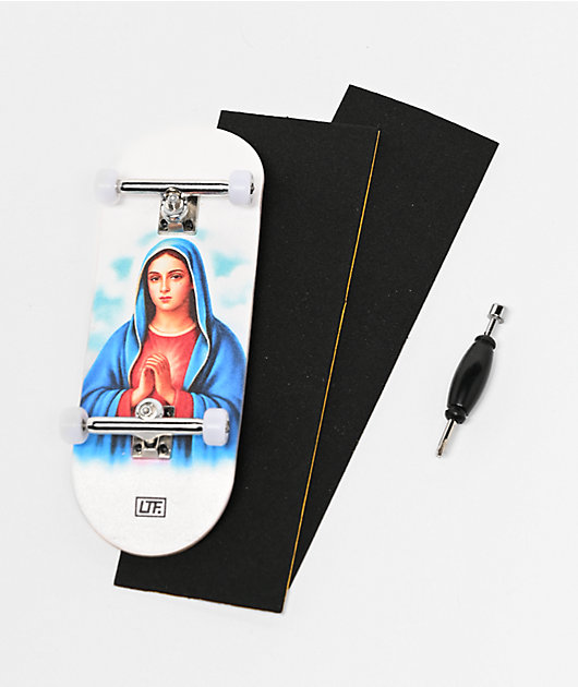 Slushcult x Learn To Forget Virgin Mary Fingerboard Complete