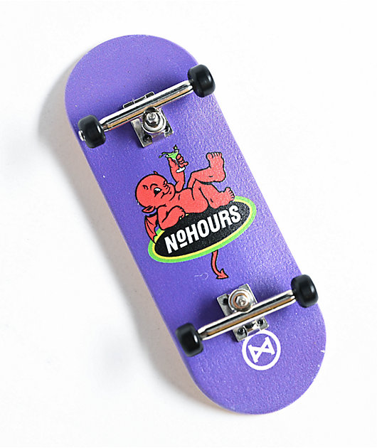 SLPワークスBF80mmハンドルMC54スタードラグライトクリアノブ3点セット Slushcult x NoHours Lil Devil Fingerboard Complete | Zumiez