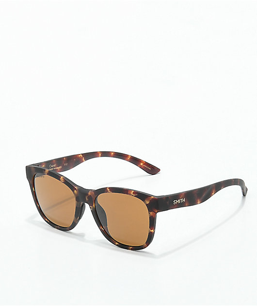 Smith Caper Matte Tortoise Polarized Sunglasses