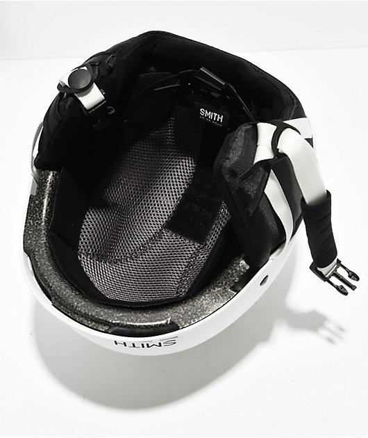 Smith Holt Matte White Snowboard Helmet. | Zumiez
