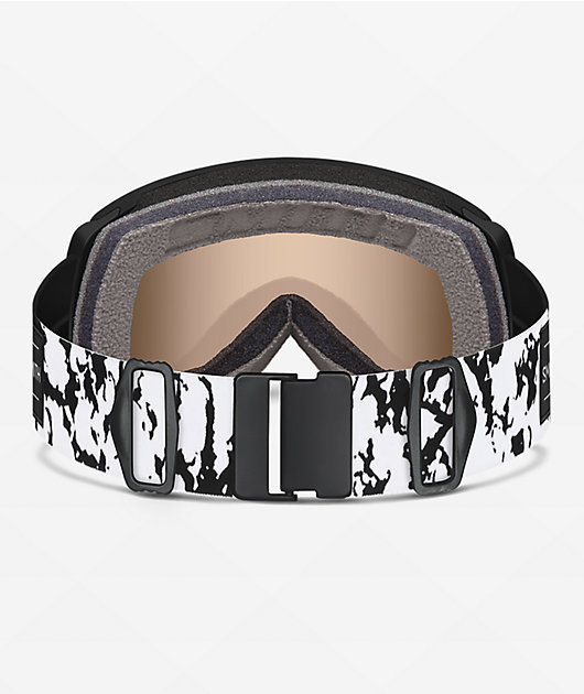 Smith Proxy Black Marble Photochromic Snowboard Goggles