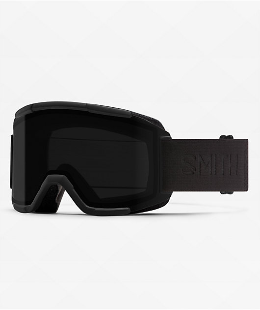 Smith Squad Blackout & Sun Black Snowboard Goggles | Zumiez