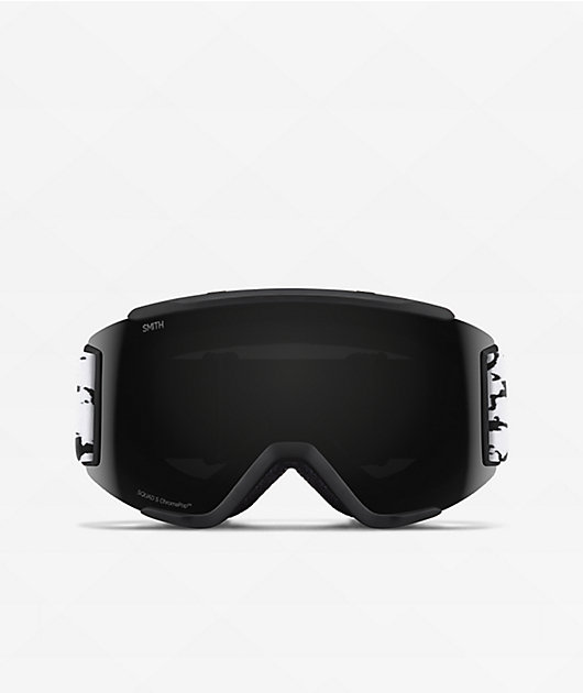 Smith Squad S Black Marble Snowboard Goggles | Zumiez