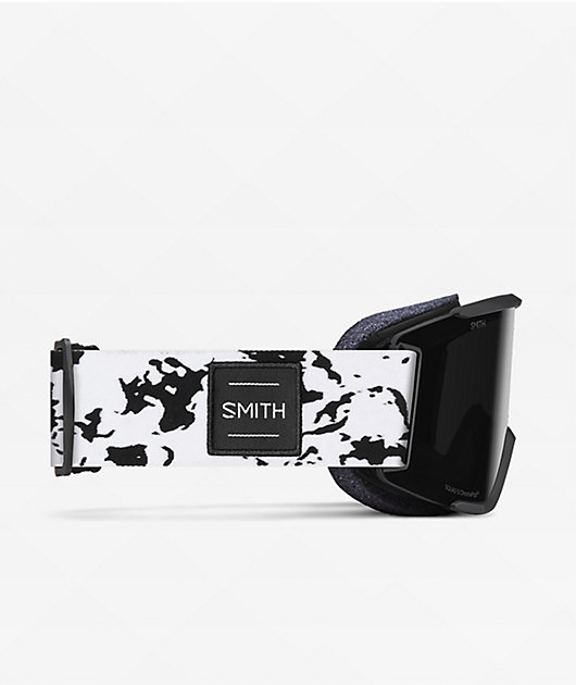 Smith Squad S Black Marble Snowboard Goggles