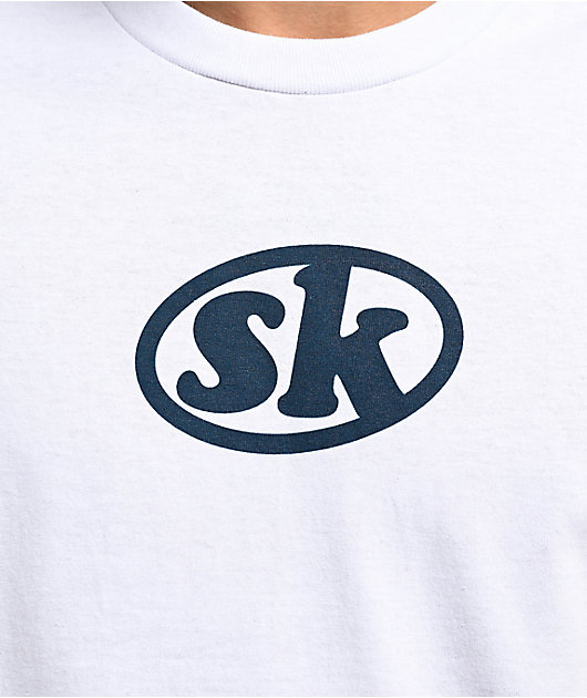 Some Kids SK Logo White T-Shirt