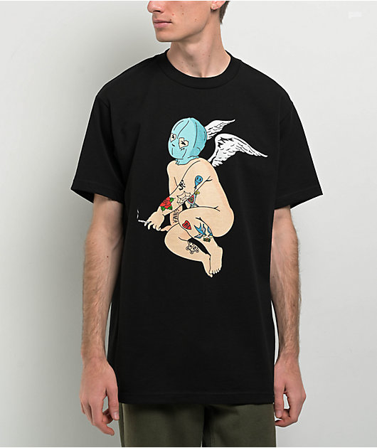 黒　サイズS god only knows angel Tシャツ　エンジェル GOD ONLY KNOWS ANGEL Tシャツ VINTAGE BLACK