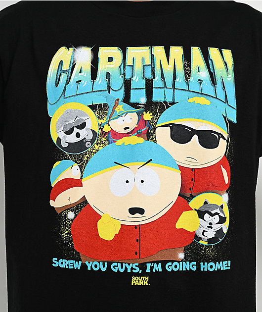 South Park Cartman Bootleg Black T-Shirt