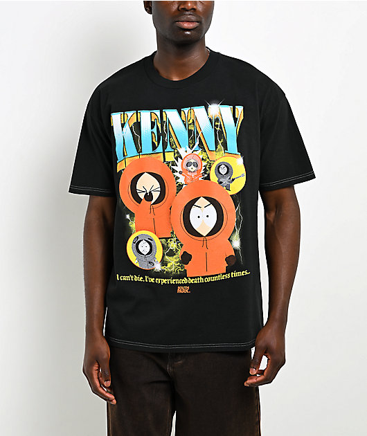 South Park Kenny Bootleg Black T-Shirt